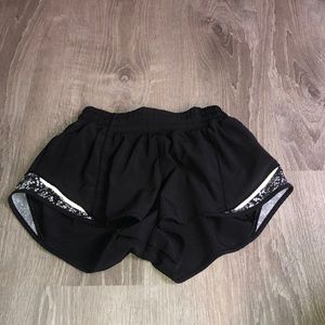 Lululemon black shorts